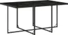 11-tlg. Garten-Essgruppe mit Kissen Schwarz Poly Rattan Produktbild-Vorschau 3
