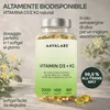 Aavalabs Vitamina D3 K2 MK-7 | 2000 UI | Ossa e sistema Anteprima dell’immagine prodotto 2