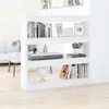 Libreria/divisorio bianco 100x30x103 cm Anteprima dell’immagine prodotto 2