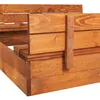 Springos® Sandkasten mit Sitzbänken 120 x 120 cm Produktbild-Vorschau 6
