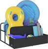 vidaXL Contenitore per piscina nero 110x100x57 cm Poly Anteprima dell’immagine prodotto 4