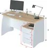 Schreibtisch Davell, Schreibtisch, PC-Halter Studiertisch Produktbild-Vorschau 3