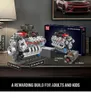 Mould King - Stavebnice motoru Chevy LSX454 Motorizovaný V8 Náhled obrázku produktu 2