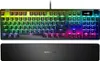 A gaming keyboard with RGB lighting and a wrist rest. Náhľad obrázku produktu