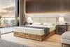 MEBLINI Boxspringbett mit Bettkasten - Gepolstert Produktbild-Vorschau 1