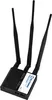 A black Teltonika RUT240 Industrial LTE WiFi Router with three antennas is shown against a white background. Voir les images du produit