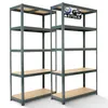 Zestaw 2 wytrzymałych regałów AREBOS 180 x 90 x 40 | 875 kg Podgląd zdjęcia produktu 1