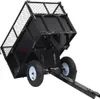 vidaXL Kippanhänger für Rasenmäher 150 kg Last Produktbild-Vorschau 4