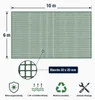 Testrut XClou Teichabdecknetz 6 x 10 m, Masche 20x20mm Produktbild-Vorschau 7