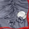 Vielit Satin Kissenbezug 2er Set Blau Violett 40x80 cm mit Produktbild-Vorschau 6