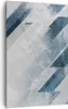 Bild auf Leinwand - Leinwandbild - Einteilig - Blau Weiß Produktbild-Vorschau 1
