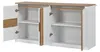 Mobile contenitore, 140x35x70 cm, in MDF, con 4 ante, Anteprima dell’immagine prodotto 11
