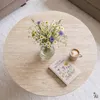 Couchtisch rund RUDA Ø 85 cm - Travertin Beige Produktbild-Vorschau 3