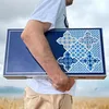Biggdesign Backgammon a tessere blu, Corpo in MDF, Chiusura Anteprima dell’immagine prodotto 6