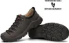 NAGABA Wanderschuhe Herren Trekkingschuhe Männer Echtleder Produktbild-Vorschau 5