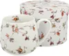 DUO FLORAL Fassbecher 430 ml SAFA New Bone China Porzellan Produktbild-Vorschau 1