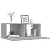 vidaXL TV-Schrank Grau Sonoma 80x30x30 cm Holzwerkstoff -  Produktbild-Vorschau 5