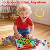 Steckspiel ab 2, Montessori Kinderspiele zum Lernen von Produktbild-Vorschau 6