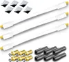 3x ARLI Fensterdurchführung Ultra Slim Weiß – 0,2 mm Produktbild-Vorschau 1