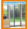 Moustiquaire de porte magnétique noire 100x209cm Voir les images du produit 1