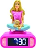 Réveil avec veilleuse Barbie en 3D Voir les images du produit 1