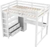 Flieks Etagenbett 140x200cm mit Kleiderschrank und Stange, Produktbild-Vorschau 9