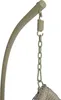 Hängesessel mit Gestell Polyrattan Hängekorb Rattan Produktbild-Vorschau 10