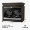 KlarsteinBrienz 2, rotomat do zegarków, 2 zegarki, 4 tryby, Podgląd zdjęcia produktu 8