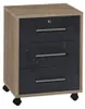 Büromöbel-Set TABOR PRO 7 in Eiche Sonoma / anthrazit Produktbild-Vorschau 4
