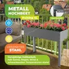 BioGreen Hochbeet "Freising XL" aus verzinktem Metall B 100 Produktbild-Vorschau 2