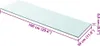 vidaXL Regalboden Glas Transparent 100x30 cm Produktbild-Vorschau 2