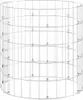 vidaXL Gabionen-Säule Rund Verzinkter Stahl Ø50x50 cm Produktbild-Vorschau 3