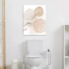 MuchoWow® - Leinwandbilder - Aquarell - Beige - Pastell - Produktbild-Vorschau 3
