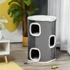 PawHut Krabpalen voor katten, krabboom voor katten, 3 Productafbeelding-voorbeeld 2