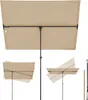 Sekey Sonnenschirm 180×130 cm Rechteckig, Höhenverstellbar Produktbild-Vorschau 1