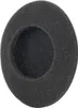 A black foam ear pad for headphones. Voir les images du produit