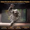 A smartphone screen displaying a 3D image of a gorilla, with marketing text and specifications at the bottom. Anteprima dell’immagine prodotto