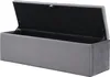 A storage ottoman with its lid open. Produktbild-Vorschau