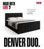 BroMARKT Boxspringbett DENVER DUO mit 2 Bettkasten, Produktbild-Vorschau 3