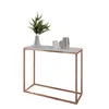 AX LIVING Console d'entrée Lortie 100 cm blanc structure Voir les images du produit 2