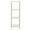 Scaffale da bagno Balsfjord con 4 ripiani Scaffale in bambù Anteprima dell’immagine prodotto 5