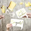10 fotografických rekvizit „Svatba“ | Zlaté Náhled obrázku produktu 2