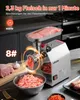 VEVOR elektrický mlynček na mäso s kapacitou 2,3 kg/min, Náhľad obrázku produktu 2