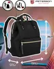 PTN Stoff Rucksack ALFA-5983 Schwarz Produktbild-Vorschau 8