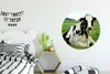 MuchoWow® Aluminium Wandkreis Kuh - Gras - Tiere - Berg Ø Produktbild-Vorschau 3