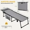 Yaheetech Gartenliege klappbare Sonnenliege mit Kissen & Produktbild-Vorschau 3