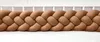 Bettschlange 4-strängig geflochten Velours 400 cm – Produktbild-Vorschau 1