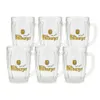 Bitburger 6er-Set Bierkrüge 0,3 L – Original Biergläser mit Produktbild-Vorschau 2