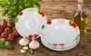 6x Tomate Pastateller Ø27cm Porzellan Tomaten & Schrift Produktbild-Vorschau 6