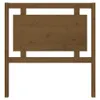 The Living Store Kopfteil Honigbraun 95,5x4x100 cm Produktbild-Vorschau 4